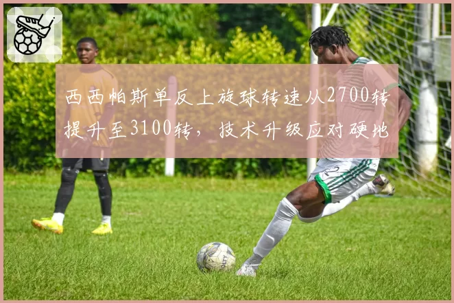 西西帕斯单反上旋球转速从2700转提升至3100转，技术升级应对硬地挑战